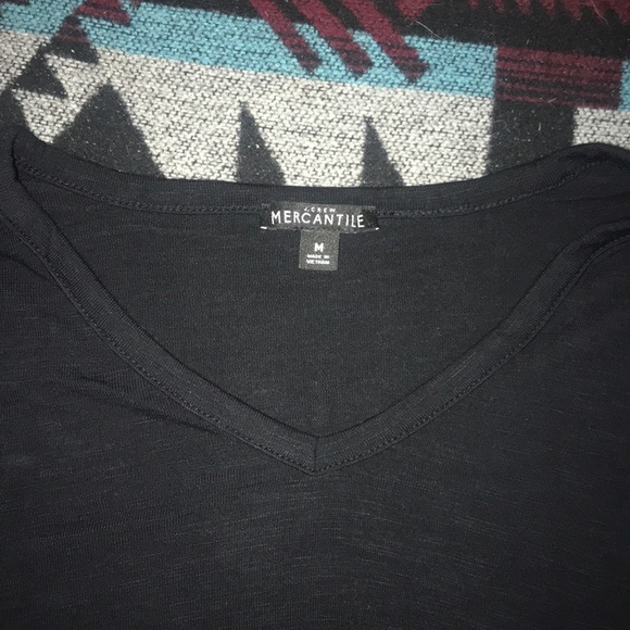 J. Crew Black Top - Picture 2 of 3